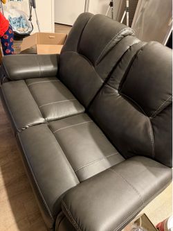 LEATHER SOFA