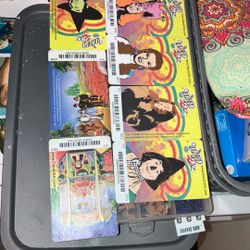 Lot Of 7 Collectible Playing Cards The Wizard Of Ozz