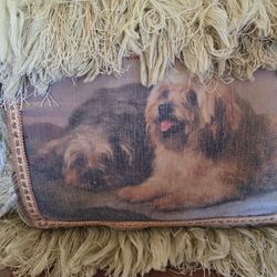 Adorable Custom Dog Pillow. 