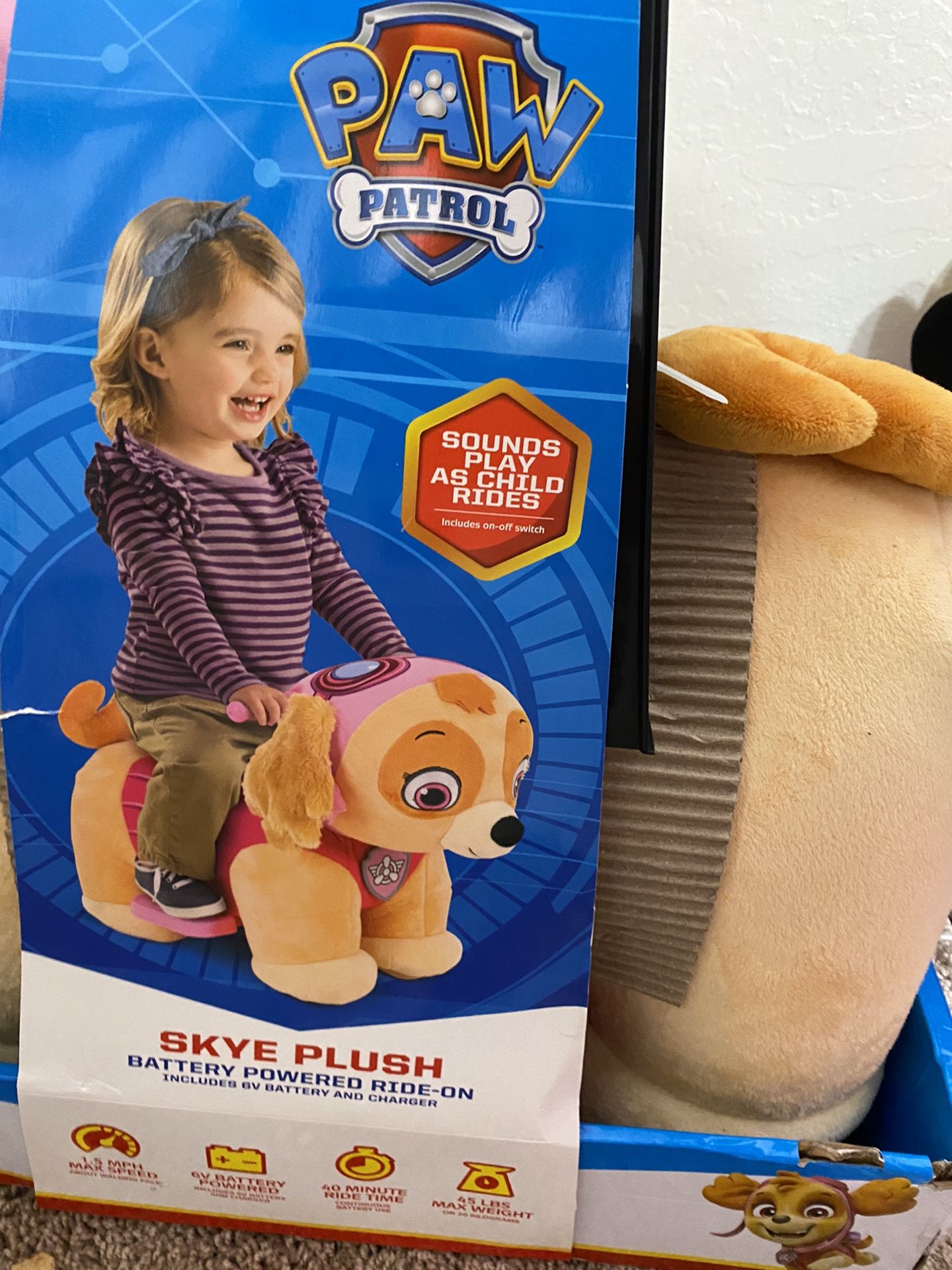 Sky Paw Patrol Ride On
