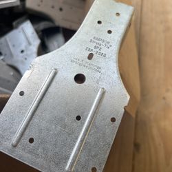 Simpson Strong Tie SP2 Galvanized Steel Stud Plate