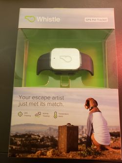 Brand New Whistle GPS Pet Tracker