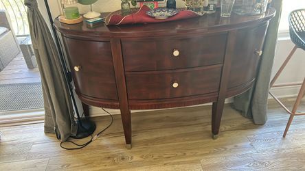 vintage-style wooden sideboard cabiney
