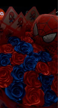 spidey bouquet 🕷️🕸️❣️