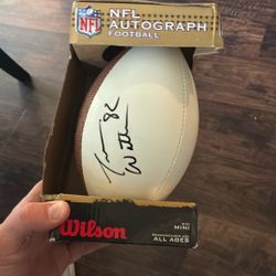 Jason Witten Autographed Mini Size Football