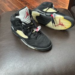 Air Jordan 5 Black Metallic 