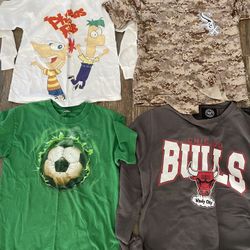 Size Medium Boys Shirts