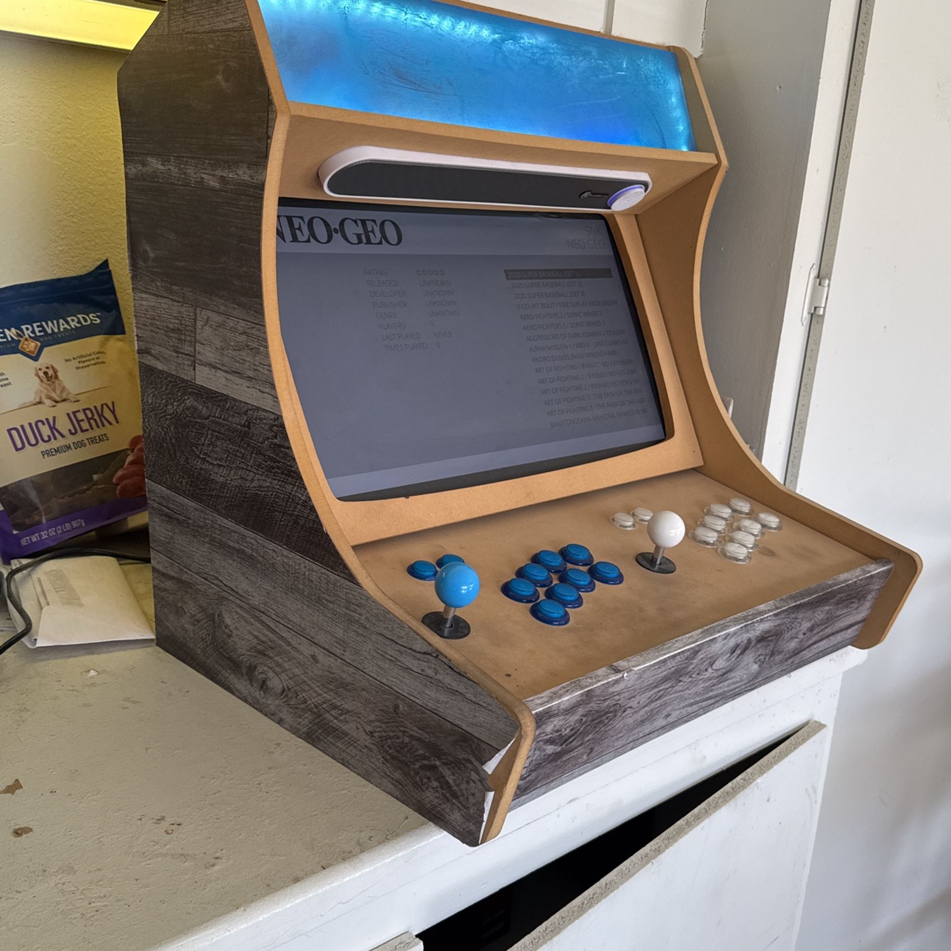 Custom Arcade Game Console
