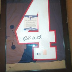 Hologram Frame Watson Jersey Houston Texas