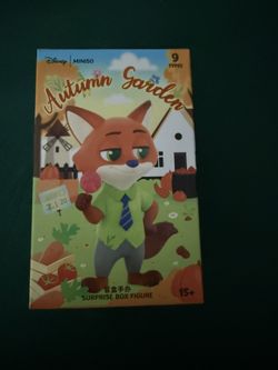 Disney Miniso Zootopia Autumn Garden 