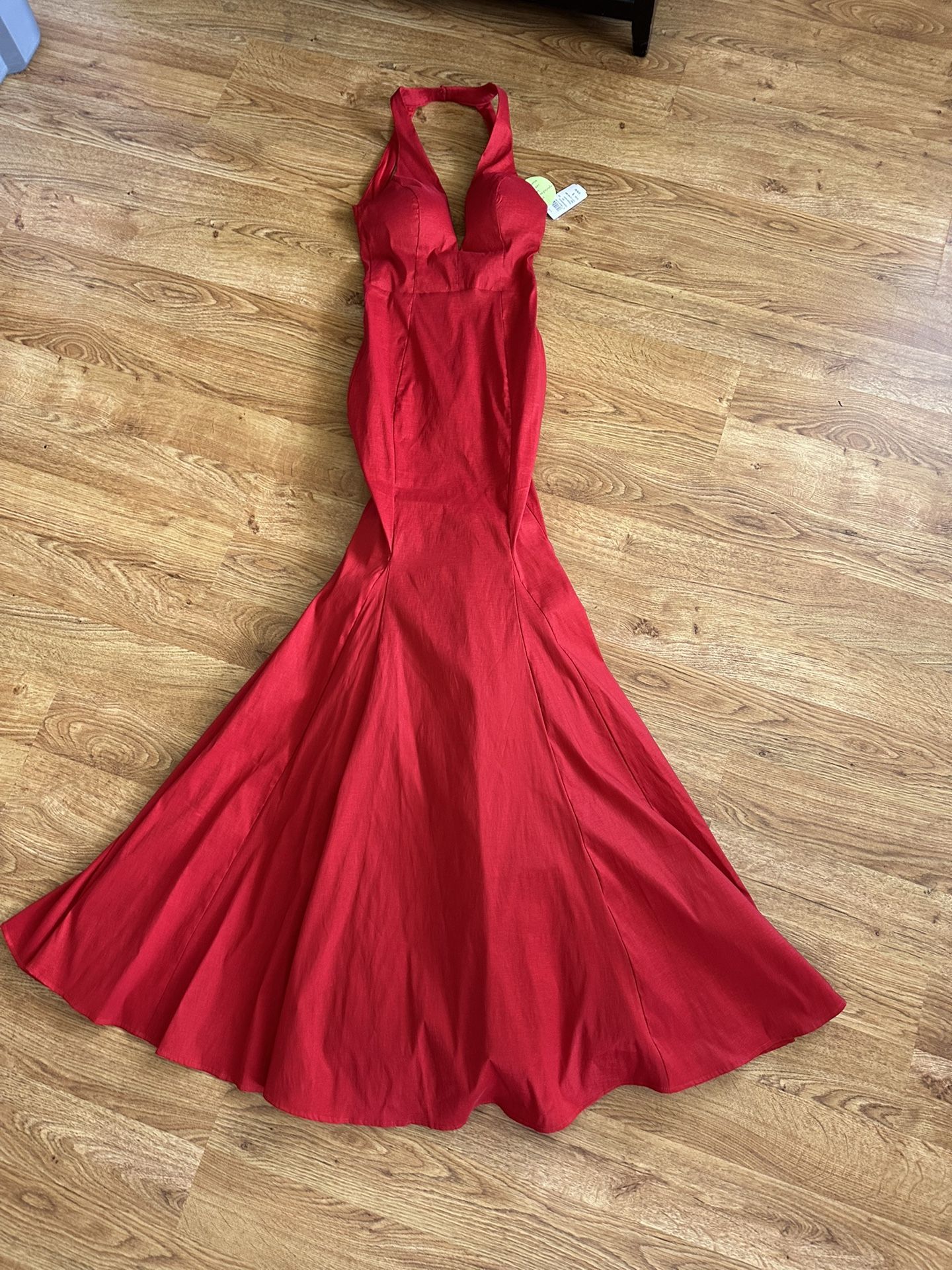 New! Gorgeous Windsor Red Mermaid Dress S