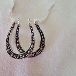 Sterling Silver 925 Earrings 