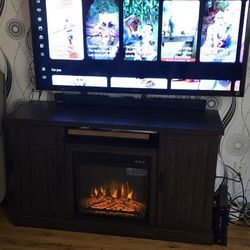 TV Stand With The TV Or Separate