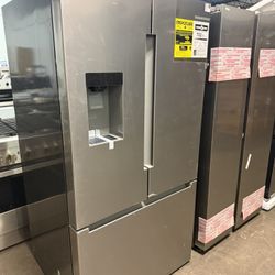 🥶 NEW Bosch 100 Series 26 CuFt Bottom-Freezer French Door Smart Refrigerator External Ice & Water