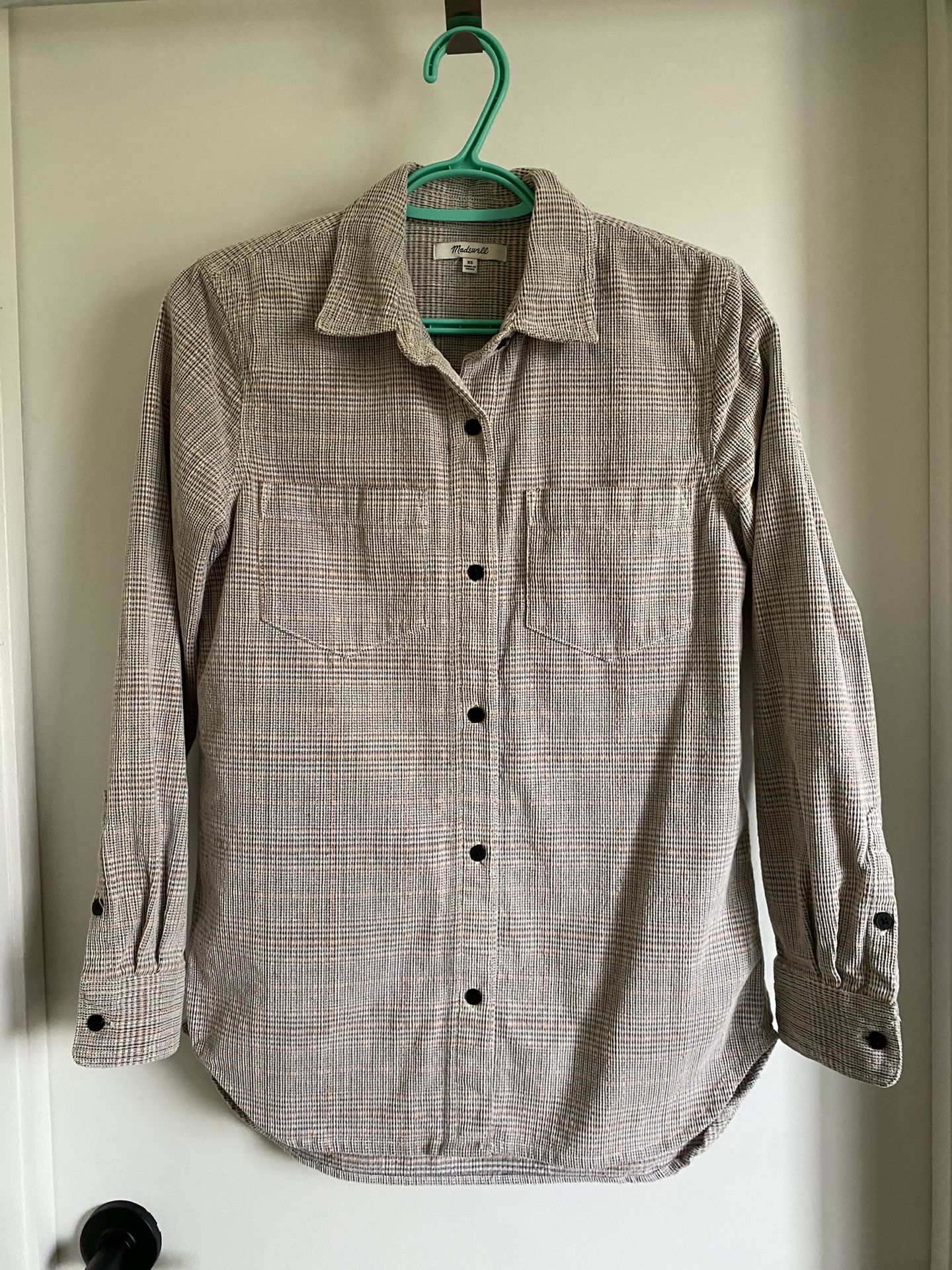 Madewell Corduroy Classic Ex-Boyfriend Shirt