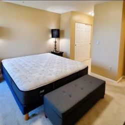 King Bedroom Set & Smart LG TV