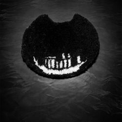 Bendy and The Ink Machine: Ink Demon Bendy Rug - Black Horror Rug Decor