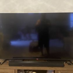Hisense 65 inch 4K UHD Smart Google TV + Yamaha Surround Sound bar w/Woofer