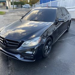 2014 Mercedes E350 4matic AMG pkg