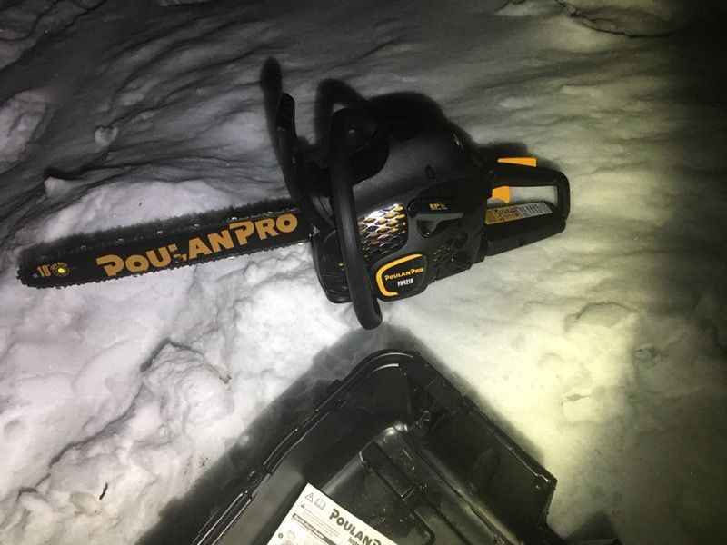 Poulan chainsaw 18”