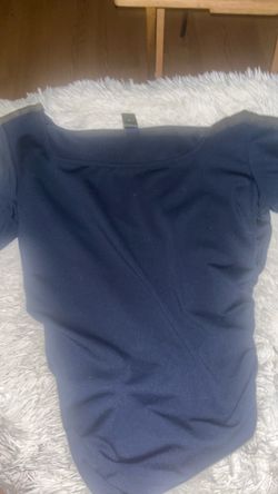 shein navy blue long sleeve