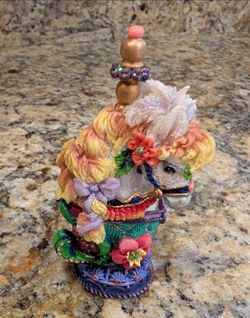 1998 "Checkmate Crinkle" Carousel Horse Figurine