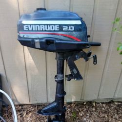 Evinrude 2hp Gas Outboard Motor 