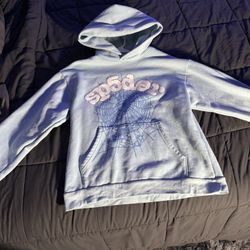 Spider 555 Hoodie With Rhinestones 