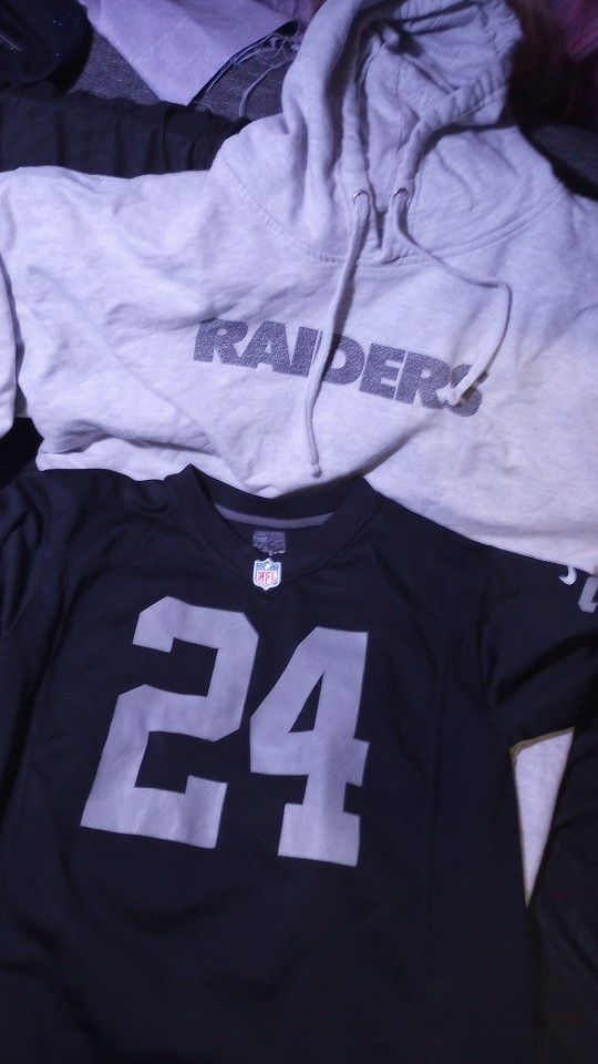 Raiders Jersey And Hoodie 