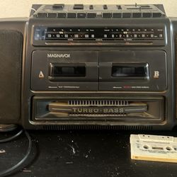 Vintage Boombox $30.  