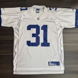 Reebok’s NFL Roy R. Williams #31 Dallas Cowboys White Away Jersey Sz Large