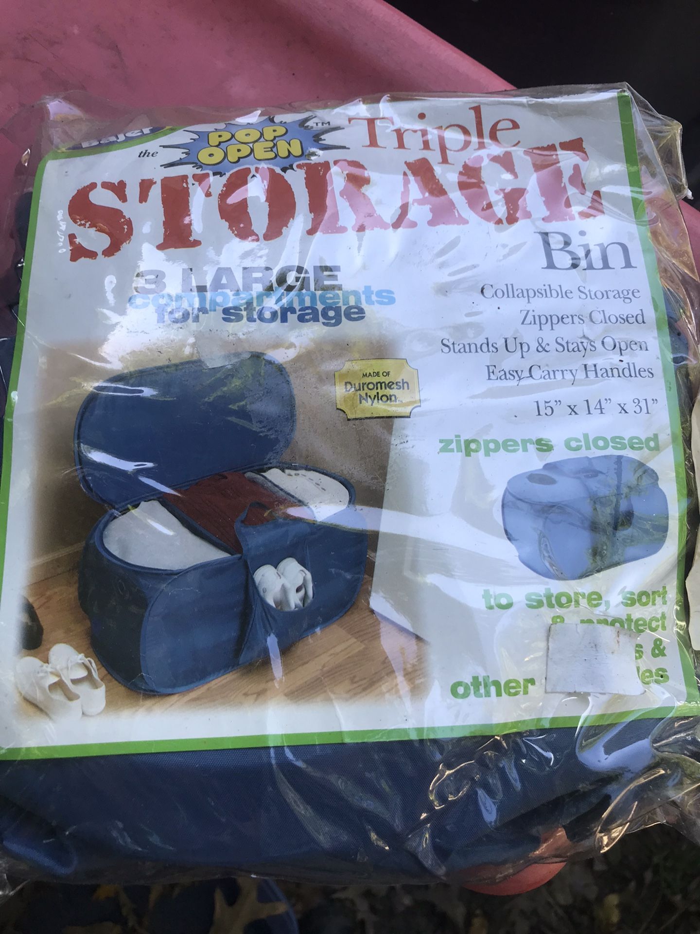 New In Package Large Storage Bag Only $10 Firm