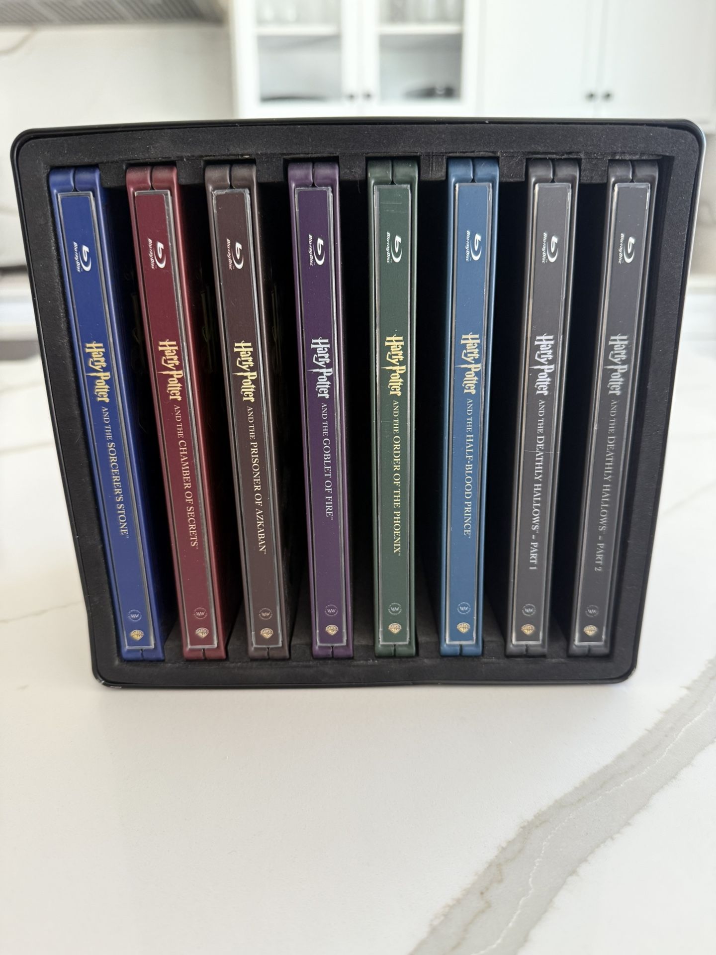 Harry Potter 8-movie blu-ray steelbook box set (US edition) - Like new