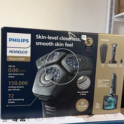 Philips Norelco Shaver 8000, Electric Shaver, Wet & Dry, with SenseIQ