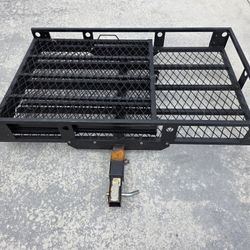 Scooter/cargo metal carrier on Reese hitch