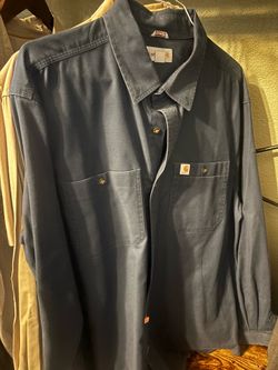 XL Carhartt Long Sleeve Shirt Relaxed Fit