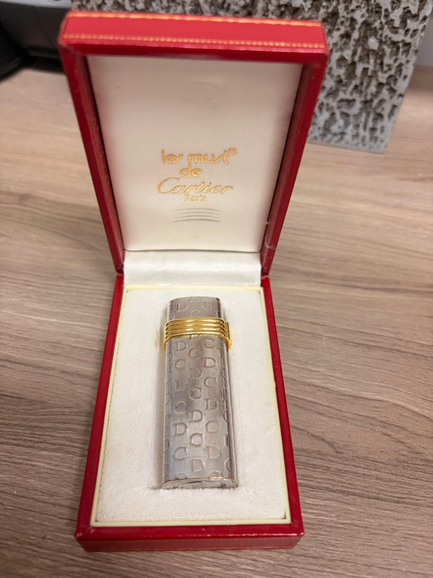 Cartier two tone lighter