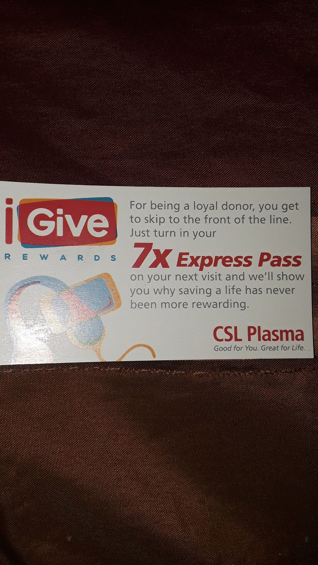 CSL plasma fast pass 7x