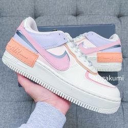 Nike Women's Air Force 1 Shadow in Pink | Size 8.5 | CI0919-601