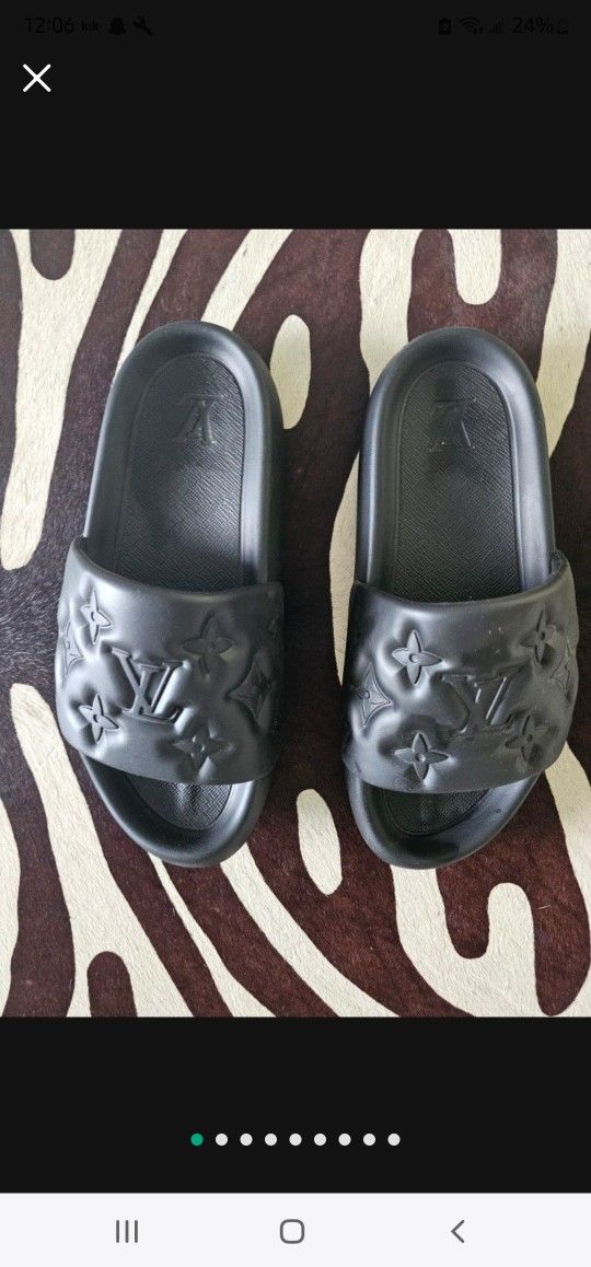 MENS SANDLES SIZE 10 BLACK Clothing