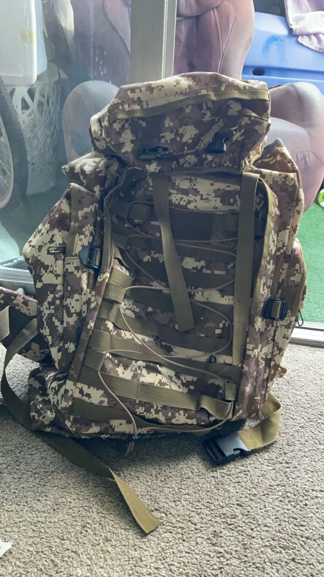 Camo Backpack
