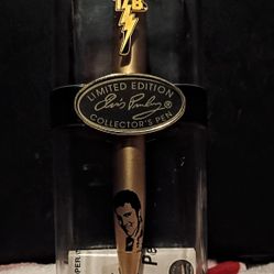 *Limited Edition Elvis Presley Gold Collector’s Pen With Signature *
