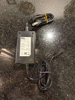 Ming Data CP1250 AC Adapter Power Supply 12V 5A with 2-pin Female Connector