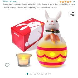 Lucky Bunny Candle Holder 