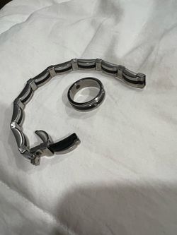 Men bracelet, Ring