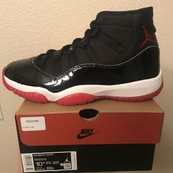 DS Jordan 11 Bred 2019 Size 10.5
