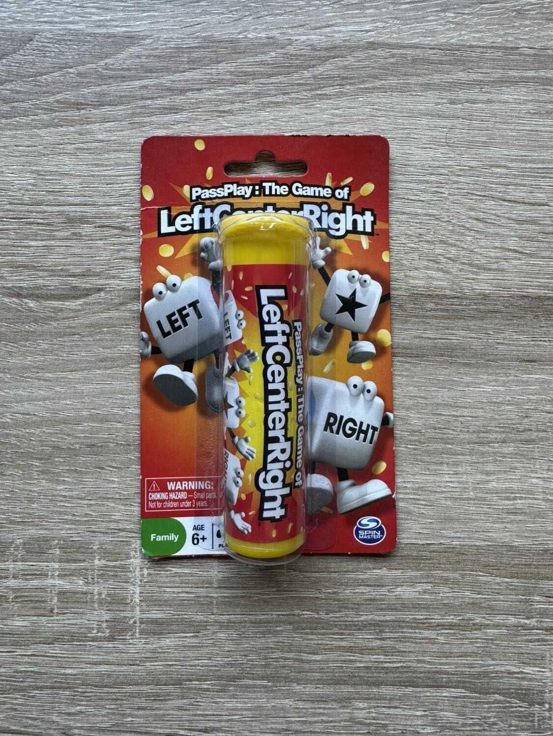 Left Center Right Dice Game