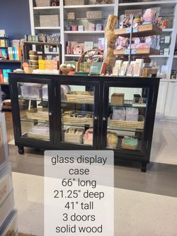 Glass cabinet