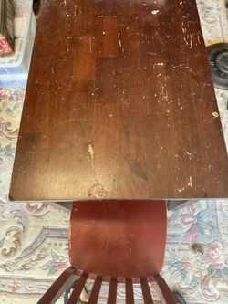 Kids Pottery barn Crafts Solid Wood Table & Chairs