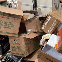 FREE MOVING BOXES AND PACKING PAPER